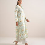 Multi Lawn Unstitched Ensemble - View 1