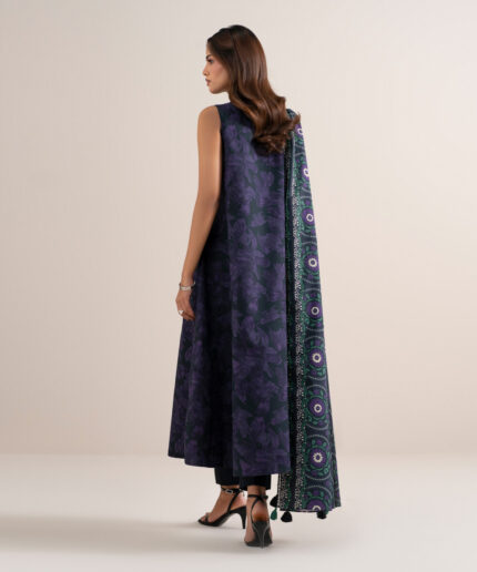 Unstitched 3-Piece Ensemble - View 2