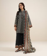 Unstitched 3-Piece Ensemble - View 3