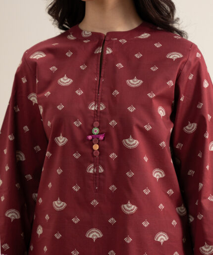 Unstitched 3-Piece Ensemble - View 2