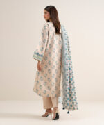 Light Tea Pink Lawn Unstitched Ensemble - View 3