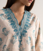 Light Tea Pink Lawn Unstitched Ensemble - View 5