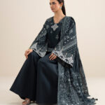 Black Lawn Unstitched Ensemble - View 1