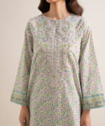 Multicoloured Lawn Unstitched Ensemble - View 4