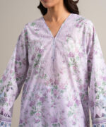 Purple Lawn Unstitched Ensemble - View 3