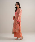 Peach Lawn Unstitched Ensemble - View 4