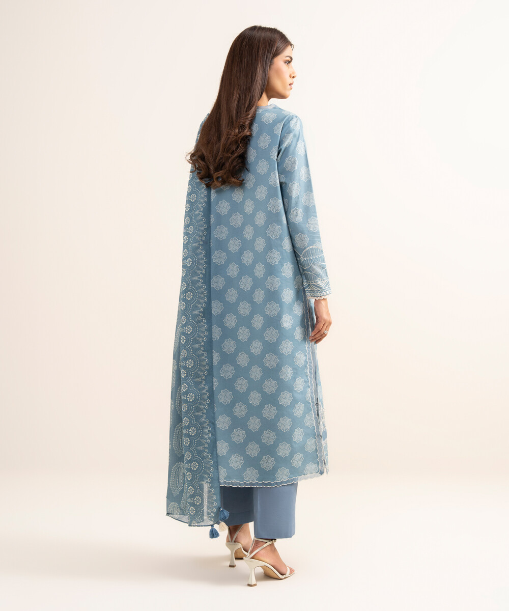 Unstitched 3-Piece Ensemble - View 1 Unstitched 3-Piece Ensemble - View 1