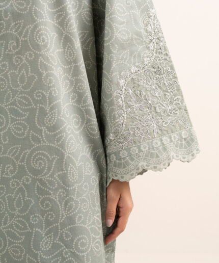 Unstitched 3-Piece Ensemble - View 2