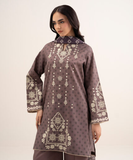 Unstitched 3-Piece Ensemble - View 2