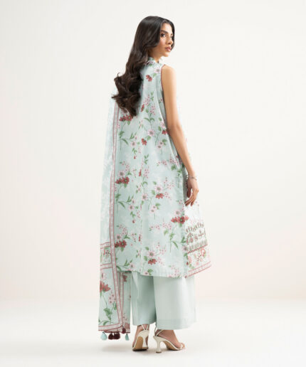 Unstitched 3-Piece Ensemble - View 2