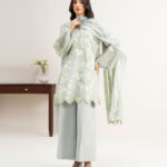 Unstitched 3-Piece Ensemble - View 1
