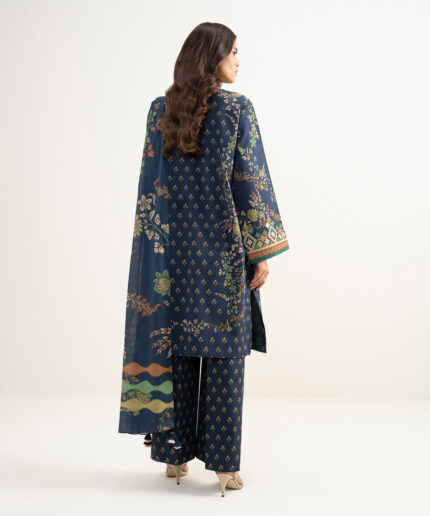 Unstitched 3-Piece Ensemble - View 1