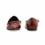Burgundy Pumps WN1208 - View 5