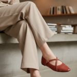 Maroon Women Pumps WN1211 - View 1