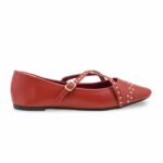 Maroon Women Pumps WN1211 - View 2