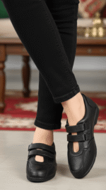 Black Pumps For Women WN1227 - View 3