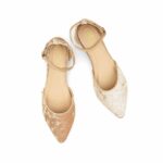 Cream Pumps For Ladies WN1234 - View 5