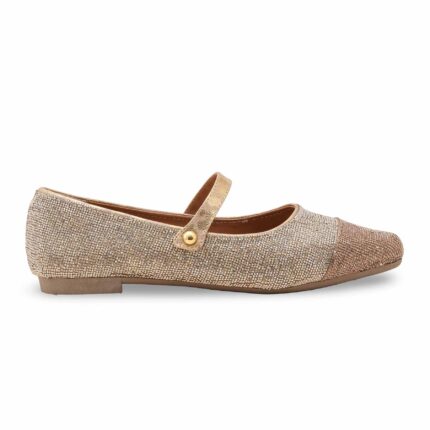 Golden Women Pumps WN1243 - View 2