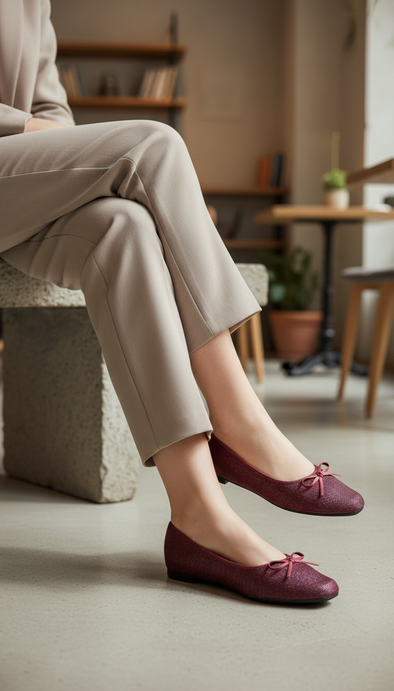 WN1244-05_c33ca87d-dd15-4025-908e-342ad6d74bc3.png Maroon Pumps For Women WN1244 - View 1