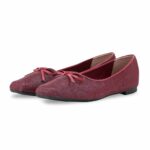 Maroon Pumps For Women WN1244 - View 4