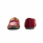 Maroon Women Pumps WN1249 - View 4