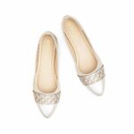 Silver Pumps For Ladies WN1253 - View 5