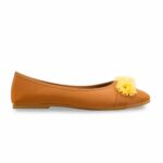 Beige Pumps For Ladies WN1255 - View 2