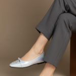 Silver Women Pumps WN1256 - View 1