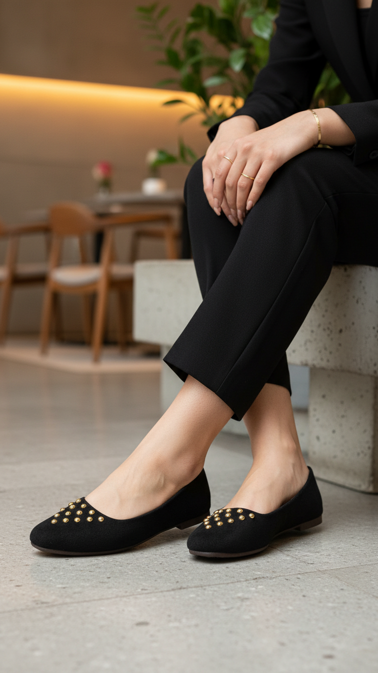 WN1265-01_cd260e62-64d6-4137-9713-2871115cb4f4.png Black Pumps For Ladies WN1265 - View 1