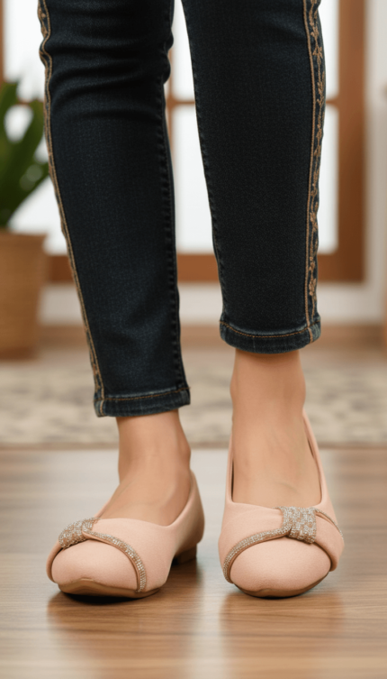 Pink Pumps For Women WN1267 - View 1