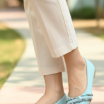 Blue Pumps For Women WN1268 - View 1