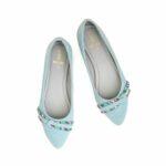 Blue Pumps For Women WN1268 - View 5