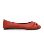 Maroon Women Pumps WN1270 - View 2