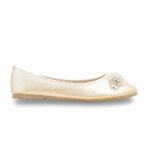 Golden Women Pumps WN1271 - View 2