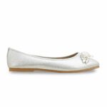 Silver Pumps For Ladies WN1271 - View 3