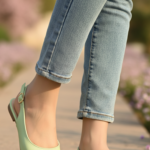 Green Pumps For Women WN1275 - View 1
