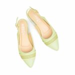 Green Pumps For Women WN1275 - View 5