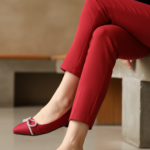 Red Pumps For Women WN1279 - View 1