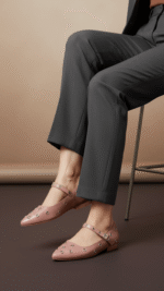 Pink Women Pumps WN1286 - View 1