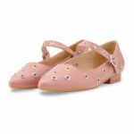 Pink Women Pumps WN1286 - View 3