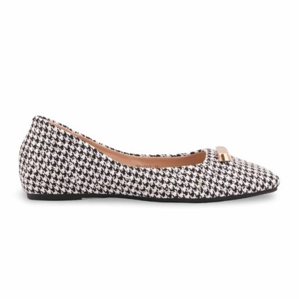 Black Winter Pumps For Women WN1293 - View 2