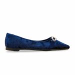 Blue Pumps For Ladies WN1294 - View 2