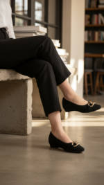 Black Pumps For Women WN1301 - View 1