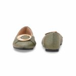 Olive Pumps For Ladies WN1302 - View 5