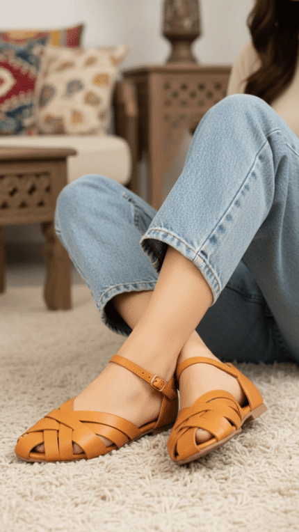 Mustard Women Pumps WN1304 - View 1