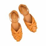 Mustard Women Pumps WN1304 - View 5