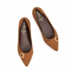 Brown Moccasin For Ladies WN1308 - View 5