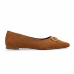 Brown Moccasin For Ladies WN1308 - View 2