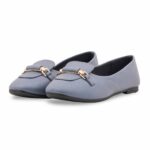 Blue Pumps For Ladies WN1309 - View 3