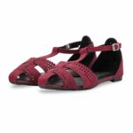 Maroon Pumps For Ladies WN1314 - View 4